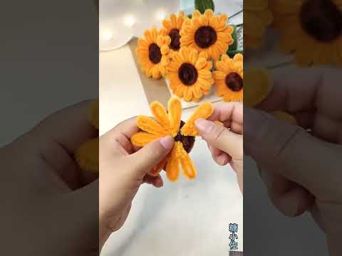扭扭棒超简单向日葵教程（Twist Stick Sunflower Tutorial）