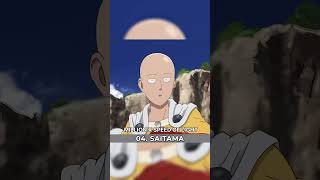Fastest Anime Characters