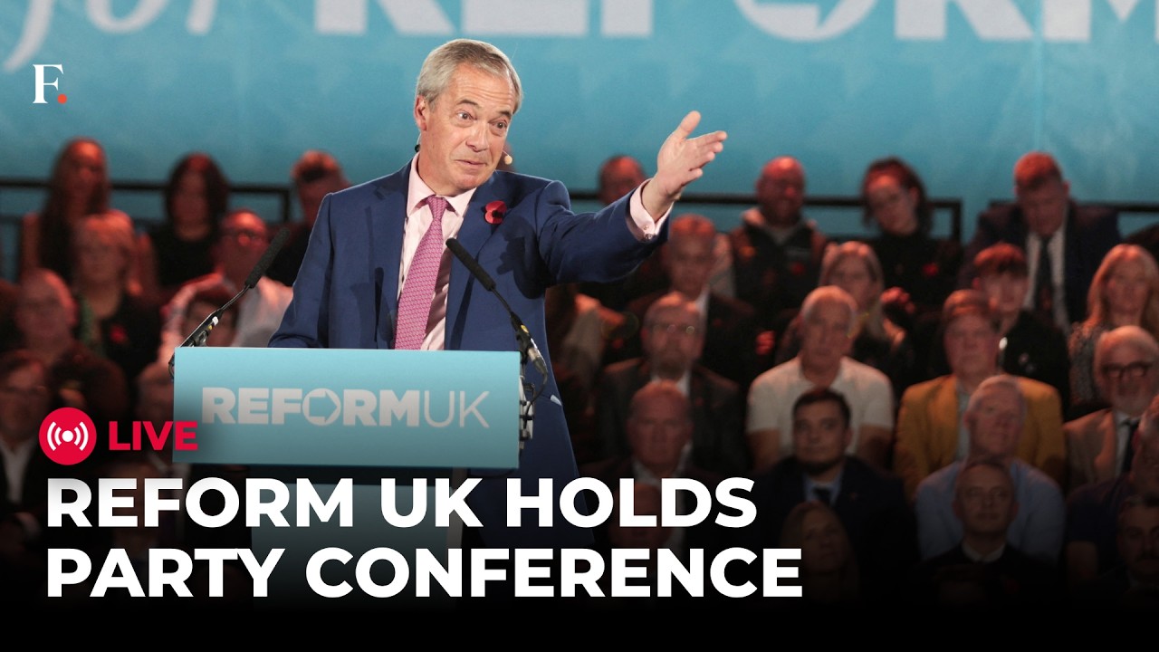 LIVE: Nigel Farage to headline Reform UK party conference in Birmingham | UK