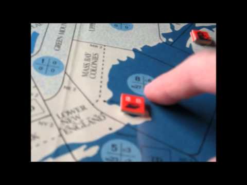 American Revolution - A brief look at the 1972 SPI Game