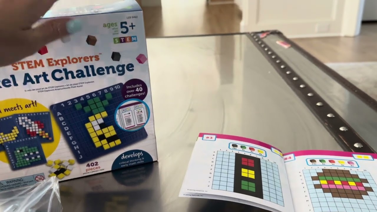 Review: Learning Resources STEM Explorers Pixel Art Challenge