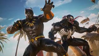Black Panther/Venom Arcade Marvel vs. Capcom: Infinite