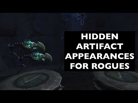 Hidden Artifact Appearances for Rogues (Hidden Potential) | WoW Guide