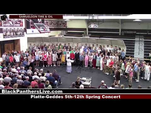 Platte-Geddes 5th-12th Spring Concert