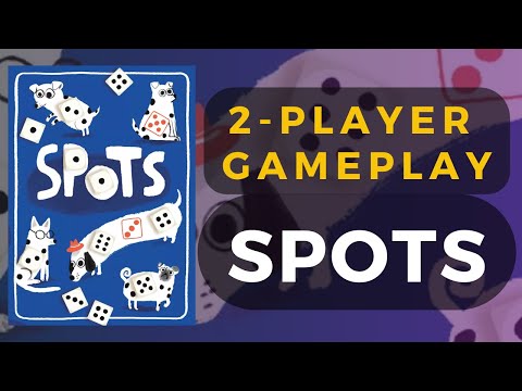 Spots Board Game 2 Player Gameplay | DaniCha