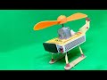 How To Make Matchbox Helicopter At Home DIY Ideas