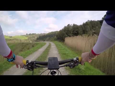 Path 9 for mountainbike in Tuscany (Montaione)