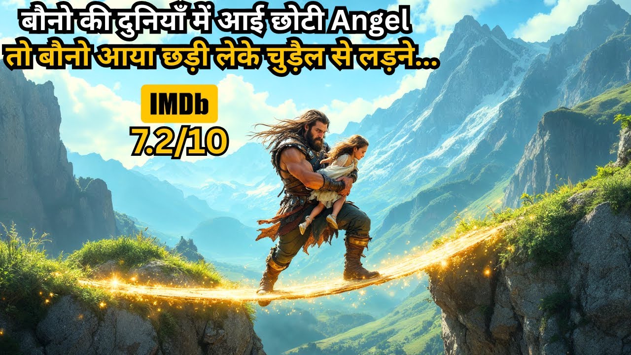 Young Angel Landed on Dwarf's World! But Witch is Searching Her💥🤯⁉️⚠️ | Movie Explained in Hindi