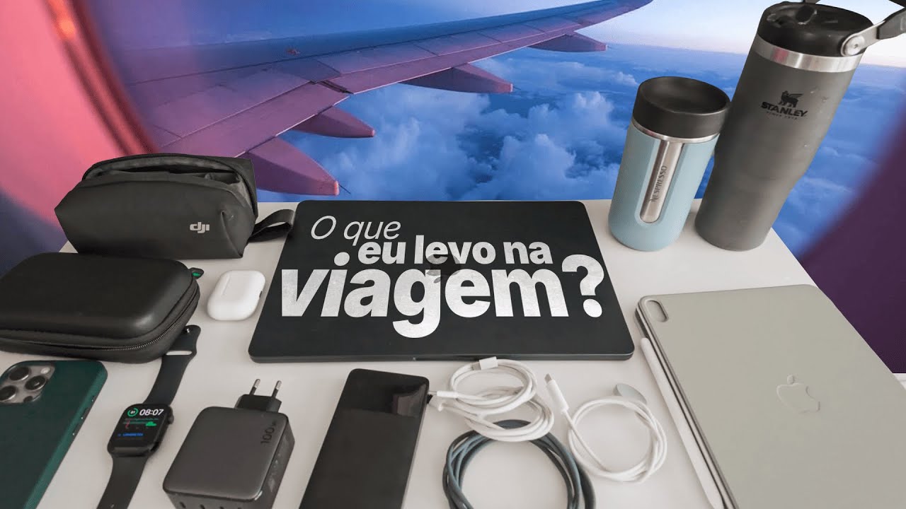 Meus Gadgets Para Viajar (mini vlog)