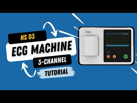 SMARTBEAT HS-03 - 3 Channel ECG Machine