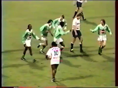 ASSE 2-1 Lille - 19e journée de D1 1989-1990