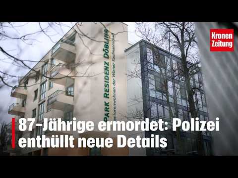 87-year-old murdered: Police reveal new details | krone.tv NEWS