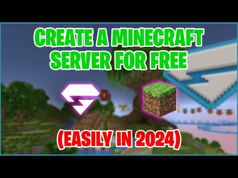 How to create a MINECRAFT SERVER for FREE in 2024! [JAVA + BEDROCK]