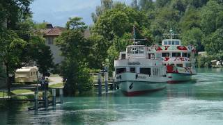 There&#39;s a Time - Nana Mouskouri (Lyrics): Lake Brienz, Switzerland on July 18, 2008 (노래는 즐겁다)