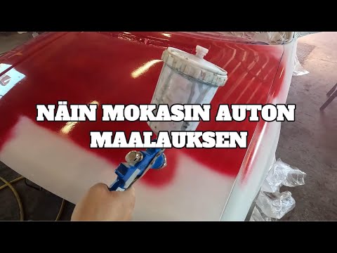 Näin mokasin auton maalauksen