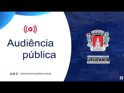 Transmissão Audiência Pública Urucânia MG 02/06/2026