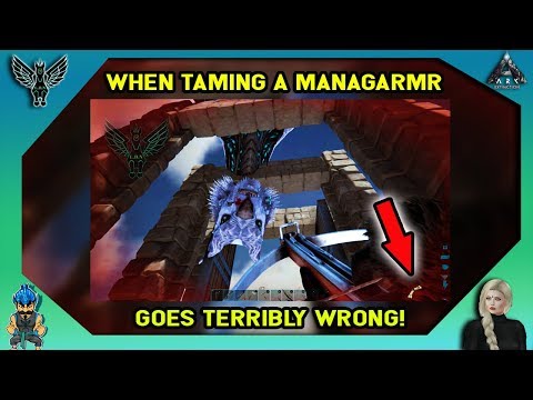 ARK EXTINCTION: WHEN TAMING A MANAGARMR GOES TERRIBLY WRONG - EP. 8