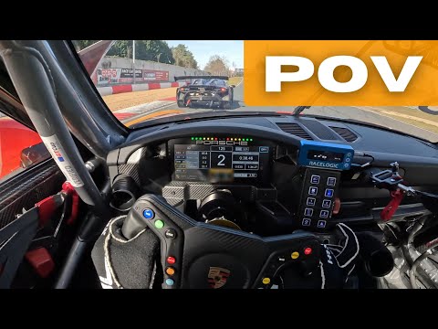 Porsche 992 GT3 Cup vs Lambo Super Trofeo | POV Onboard at Zolder