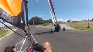 preview picture of video 'Sailing Blokarts at Blokart Haven NZ'