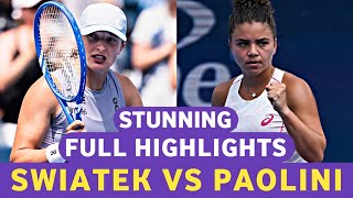 Iga Swiatek vs Jasmine Paolini Stunning Competition 🔥 Tennis Highlights - Before Cincinnati 2025
