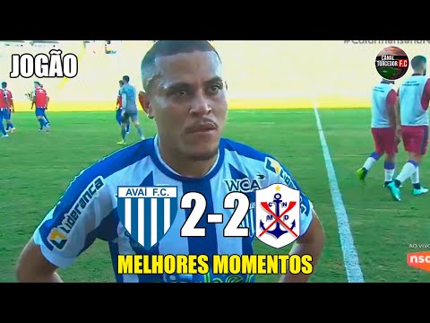 Gols e lances de Avaí x Marcílio Dias