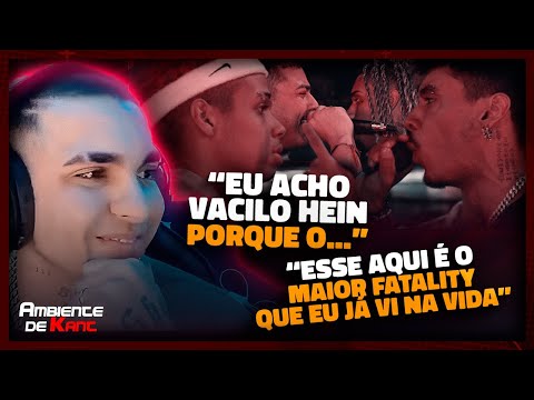 KANT REAGE A Jotapê e Apollo x Guri e Bask & MoitaTreta e Saboó x Xamuel e Dubaile| Ambiente de Kant