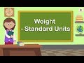 Weight - Standard Units | Mathematics Grade 3 | Periwinkle
