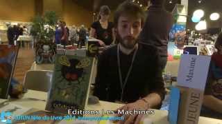 preview picture of video 'AUTUN Fête du Livre 2014 Editions Les Machines'