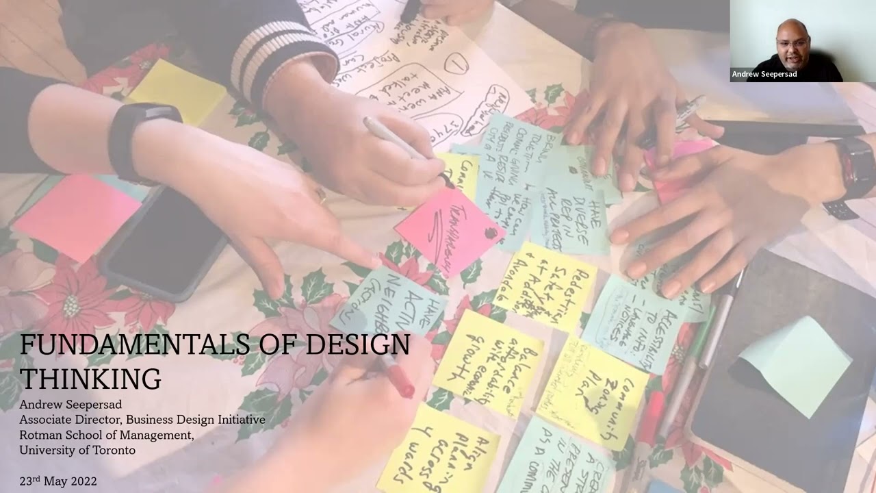 Fundamentals of Design Thinking (Interactive Workshop)