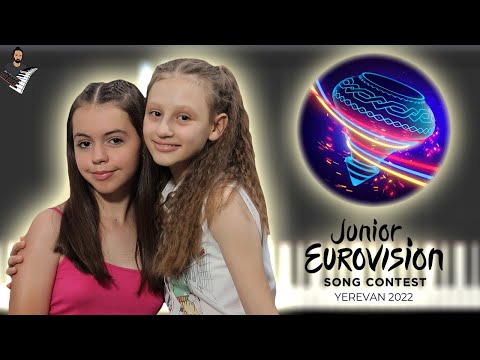 Lara feat. Jovan & Irina - Životot E Pred Mene - North Macedonia 🇲🇰 - Junior Eurovision 2022 | Piano