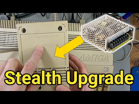 Amiga 500 'Stealth' Power Supply Upgrade