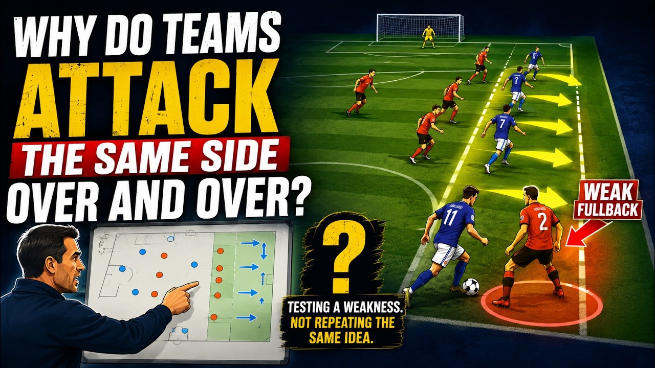 Why Do Teams Attack the Same Side Over and Over ?