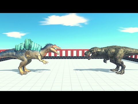 FAKE Spinosaurus Vs Every Unit ARBS |Animal Revolt Battle Simulator