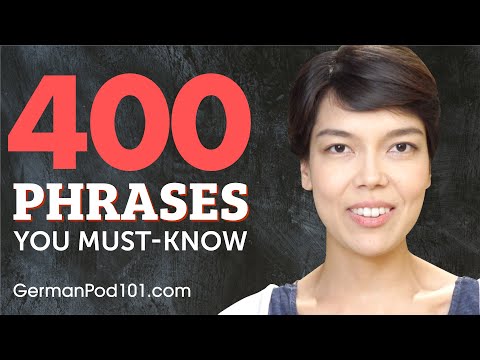 400 Phrases Every German Beginner Must Know