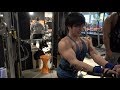 師匠と合同トレ!胸の内側を鍛える!!
