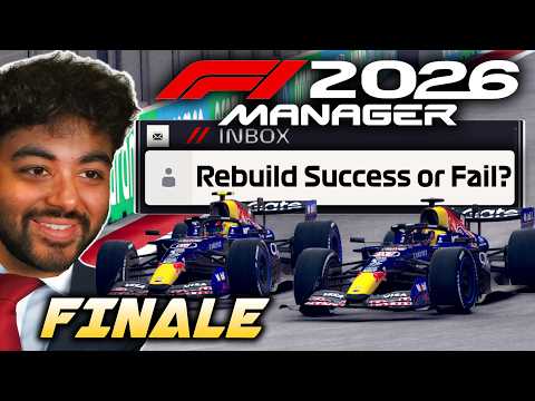 F1 Manager 2026 Career Finale: Can I WIN the Title & Complete the Red Bull REBUILD?!
