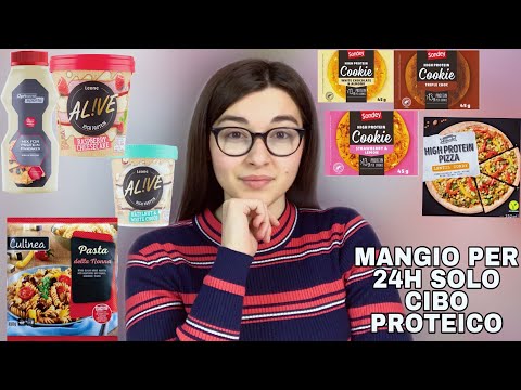 CHALLENGE MANGIO PER 24 ORE SOLO CIBO PROTEICO 💪🏼 #lidl | RECENSIONE PRODOTTI | GA|