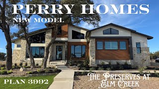 Perry Homes, Model Tour, Plan 3992 New Braunfels Tx