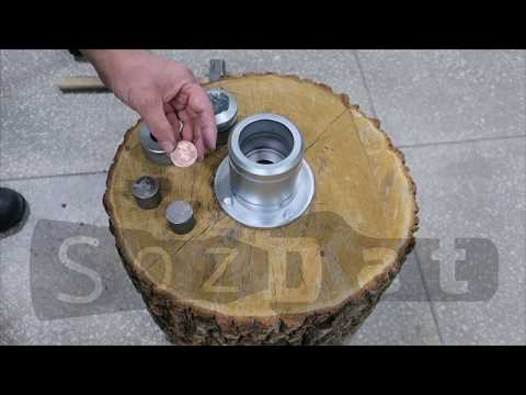 Custom Souvenir Coin Making Equipment Coin Mint Set with Coin Dies Cast Minting Tool Minting Machine