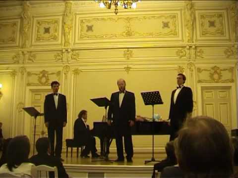 9/12 Russian Basso Profondo Trio Concert. Vladimir Miller, Mikhail Kruglov, Sergey Kochetov.