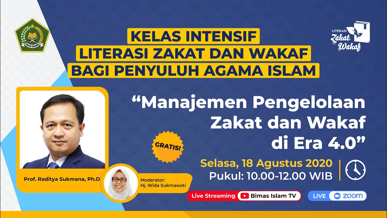 Manajemen Pengelolaan Zakat dan Wakaf Di Era 4.0
