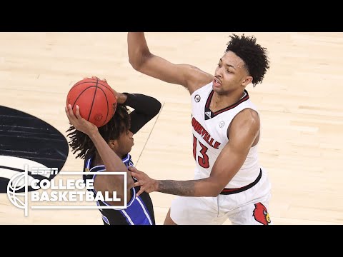 路易斯維爾遭遇杜克大學三連敗 [精彩] - ESPN大學籃球頻道 (Louisville hands Duke third straight loss [HIGHLIGHTS] | ESPN College Basketball)