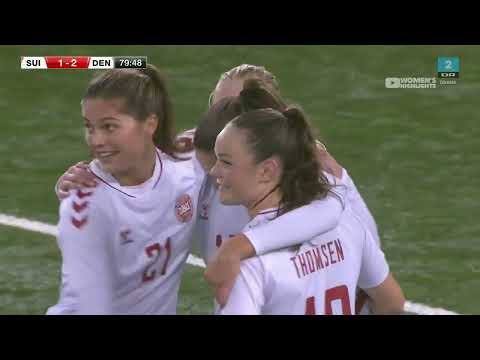 Switzerland vs Denmark 1-2 Schweiz Dänemark Women's Friendly Hіghlіghts & All Gоals Resumen 2022 HD