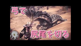 【MHW】#2　弓の立ち回り方を解説してみたよ！！【モンハンワールド】