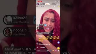 Big Lex Responds to Summer on Live #baddies 