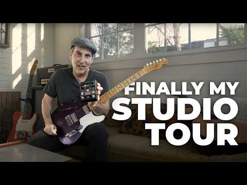 Finally My Studio Tour - All My Amps Guitars And Favorite Gear