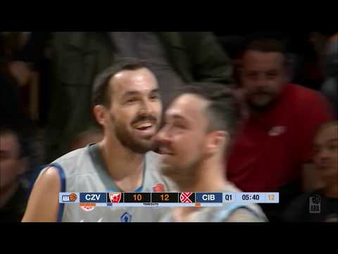 ABA Liga 2018/19, Round 1 match: Crvena zvezda mts - Cibona (28.9.2018)