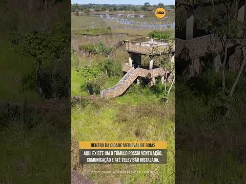 O Homem Que Construiu Uma Cidade Medieval #medo #misterio #lugares #goias #terror