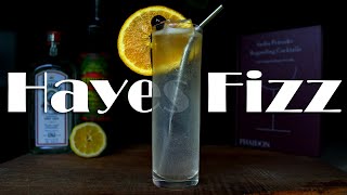 Hayes Fizz || a Tom Collins with Absinthe from Regarding Cocktails by Sasha Petraske