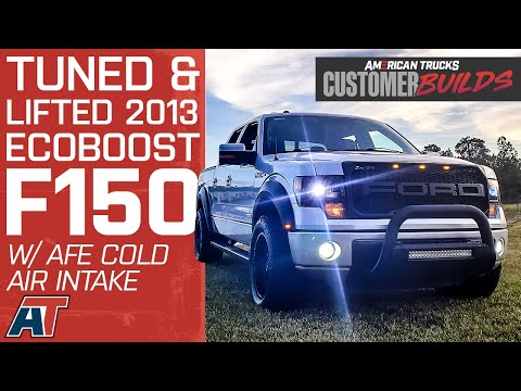 Tuned & Lifted 2013 3.5L EcoBoost F150 with AFE Cold Air Intake | AmericanTrucks Customer Builds